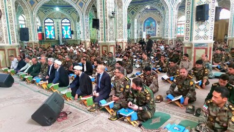 تصاویر/ «محفل انس با قرآن» همراه با بزرگداشت شهید صیادشیرازی در آران و بیدگل