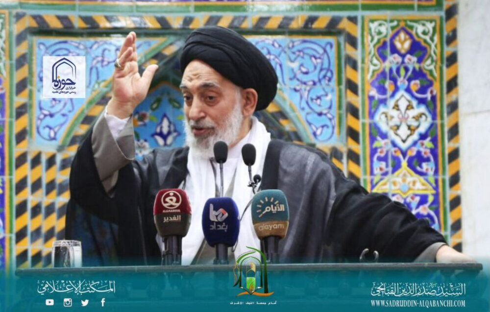 إمام جمعة النجف الأشرف: الشهيد السيد محمد باقر الصدر رائد المواجهة الفكرية والسياسية إمام جمعة النجف الأشرف: الشهيد السيد محمد باقر الصدر رائد المواجهة الفكرية والسياسية