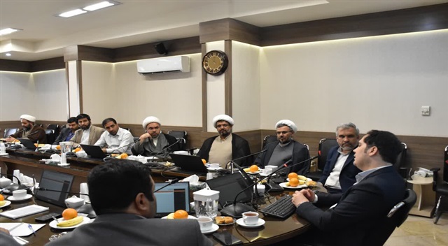 برگزاری جلسه معرفی نرم‌افزار جامع مدیریت موقوفات پاس در حوزه علمیه خراسان