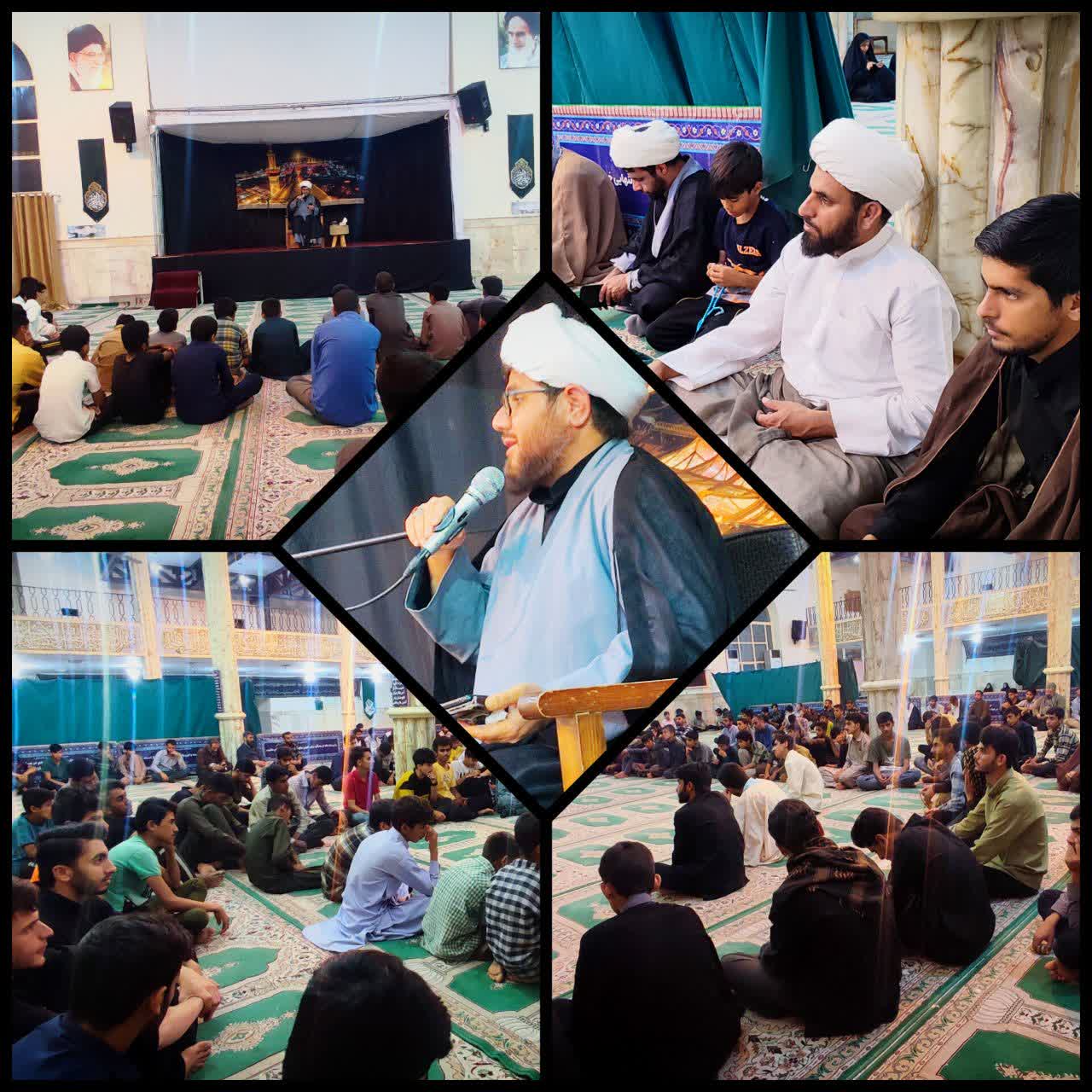 مراسم عزاداری سالروز شهادت حضرت حمزه(ع) در مدارس علمیه هرمزگان+عکس