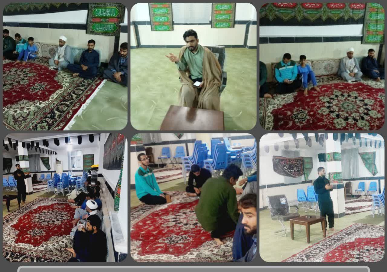 مراسم عزاداری سالروز شهادت حضرت حمزه(ع) در مدارس علمیه هرمزگان+عکس