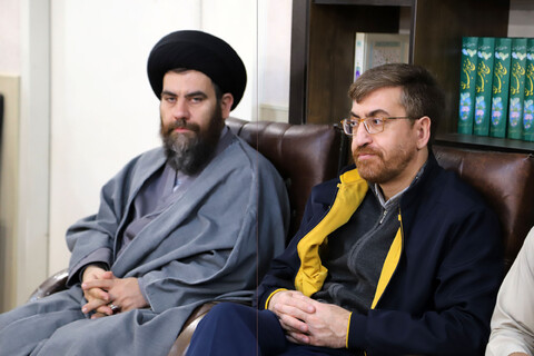 تصاویر / دیدار مدیر و اساتید حوزه علمیه همدان با نماینده ولی فقیه در استان