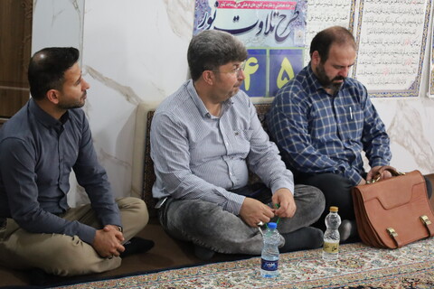 تصاویر/ بازدید نماینده ولی فقیه. مدیر حوزه علمیه و استاندار هرمزگان از مدرسه علمیه امام علی  (ع) میناب