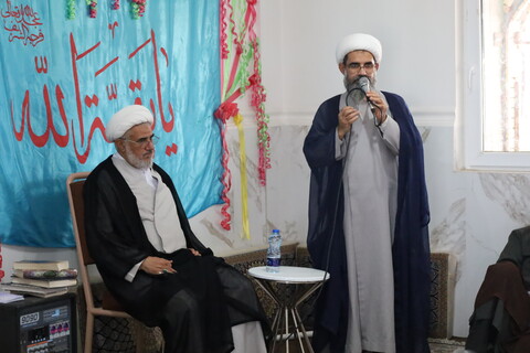 تصاویر/ بازدید نماینده ولی فقیه. مدیر حوزه علمیه و استاندار هرمزگان از مدرسه علمیه امام علی  (ع) میناب