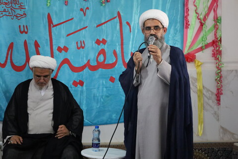 تصاویر/ بازدید نماینده ولی فقیه. مدیر حوزه علمیه و استاندار هرمزگان از مدرسه علمیه امام علی  (ع) میناب