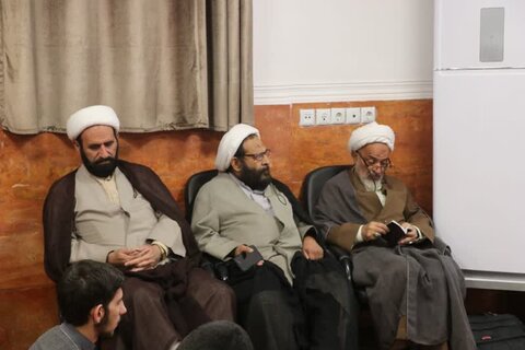 تصاویر| درس اخلاق مدرسه علمیه منصوریه