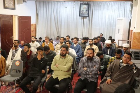 تصاویر| درس اخلاق مدرسه علمیه منصوریه