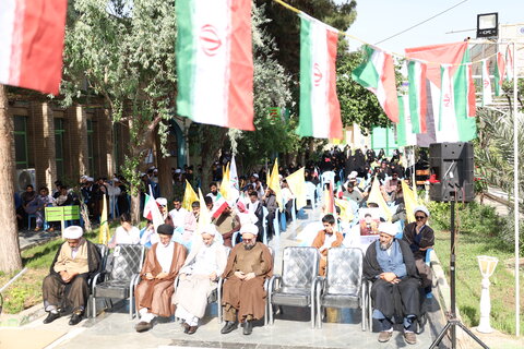 اجتماع بزرگ طلاب و روحانیون زاهدان در حمایت از مردم مظلوم غزه