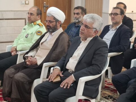 تصاویر/ جلسه هفتگی امام جمعه آران و بیدگل با مسئولان ادارات