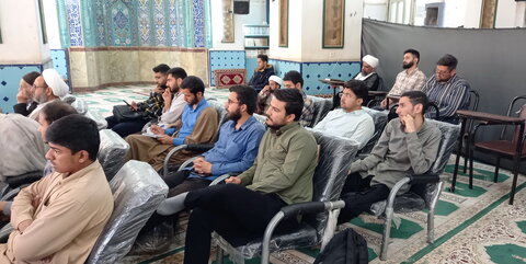 تصاویر/ کرسی آزاد‌اندیشی جایگاه فلسفه در فهم و تفسیر معارف وحیانی، در مدرسه علمیه آیت‌الله مدنی کاشانی(ره)