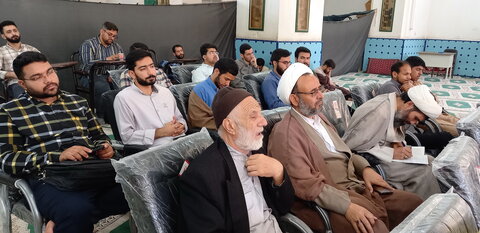 تصاویر/ کرسی آزاد‌اندیشی جایگاه فلسفه در فهم و تفسیر معارف وحیانی، در مدرسه علمیه آیت‌الله مدنی کاشانی(ره)