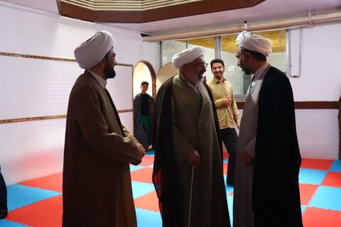 تصاویر/ بازدید مدیر حوزه علمیه آذربایجان غربی از مدرسه علمیه امام خمینی رحمت الله علیه ارومیه