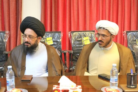 نشست بررسی زمینه های همکاری حوزه علمیه استان یزد و دانشگاه آزاد اسلامی