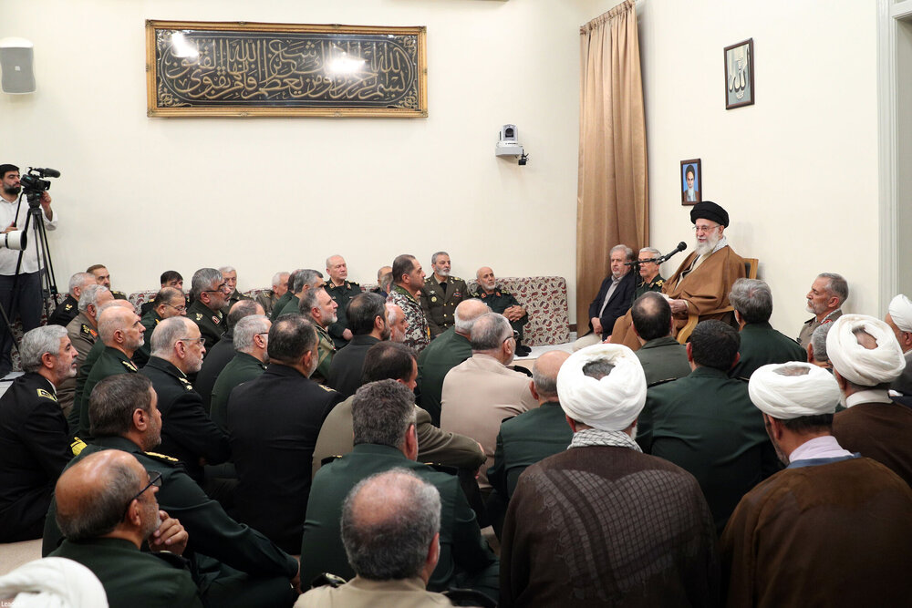 حفظ آمادگی حداکثری و ارتقاء سختافزاری و نرمافزاری/ دشمن از پیشرفتهای جمهوری اسلامی کلافه و عصبی است حفظ آمادگی حداکثری و ارتقاء سختافزاری و نرمافزاری/ دشمن از پیشرفتهای جمهوری اسلامی کلافه و عصبی است