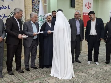 اهدای ۵۰سری جهیزیه به نوعروسان زندانیان تحت پوشش انجمن زندانیان استان همدان