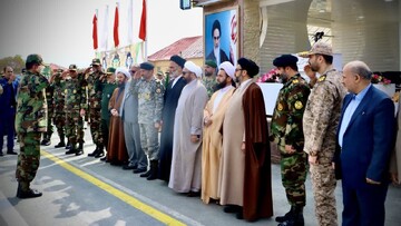 تصاویر/  صبحگاه مشترک نیروهای مسلح در میدان صبحگاه تیپ ۲۶۴ متحرک هجومی شهید عبدی سلماس