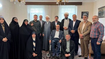 دیدار رئیس قوه قضائیه ‌با ‌خانواده ‌شهیدان سرابی