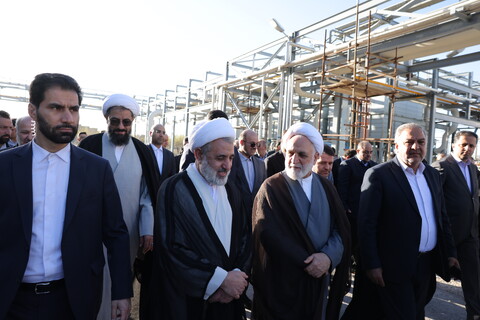 تصاویر / بازدید رئیس قوه قضاییه از کارخانه «صنایع پتروشیمی هگمتانه»