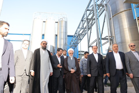 تصاویر / بازدید رئیس قوه قضاییه از کارخانه «صنایع پتروشیمی هگمتانه»
