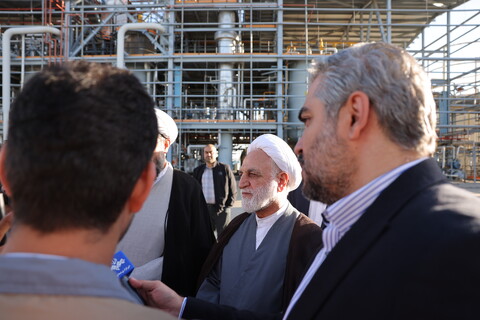 تصاویر / بازدید رئیس قوه قضاییه از کارخانه «صنایع پتروشیمی هگمتانه»