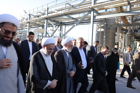 تصاویر / بازدید رئیس قوه قضاییه از کارخانه «صنایع پتروشیمی هگمتانه»