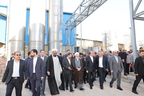 تصاویر / بازدید رئیس قوه قضاییه از کارخانه «صنایع پتروشیمی هگمتانه»