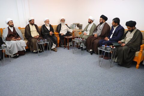 آیت اللہ العظمیٰ حافظ بشیر نجفی سے پاکستانی علمائے کرام کی ملاقات