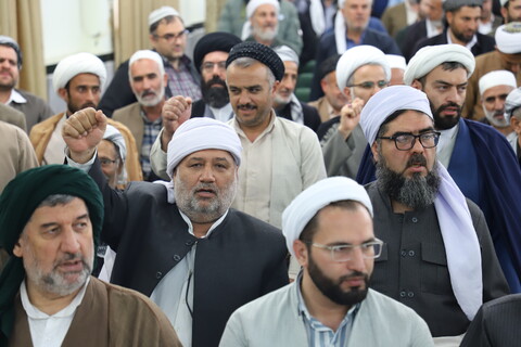 تصاویر / همایش تکریم علماء و روحانیون عرصه جهاد تبیین