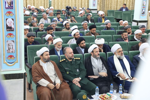 تصاویر / همایش تکریم علماء و روحانیون عرصه جهاد تبیین