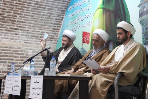 تصاویر / برگزاری کرسی های آزاد اندیشی در مدرسه علمیه سردارین قزوین