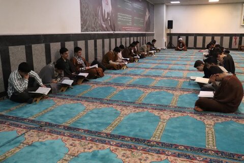 تصاویر/ تلاوت قرآن کریم در مدرسه علمیه امام خامنه ای ارومیه