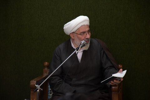 تصاویر/ دیدار مدیر حوزه علمیه آذربایجان‌غربی با اساتید و طلاب مدرسه علمیه تکاب