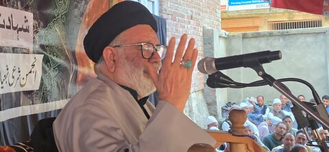 انجمنِ شرعی شیعیانِ جموں وکشمیر کے تحت شہادتِ امام صادق علیہ السّلام کی مناسبت سے عظیم الشان مجلسِ عزاء منعقد