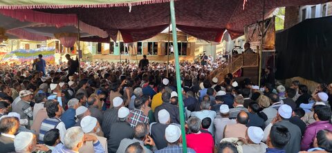 انجمنِ شرعی شیعیانِ جموں وکشمیر کے تحت شہادتِ امام صادق علیہ السّلام کی مناسبت سے عظیم الشان مجلسِ عزاء منعقد