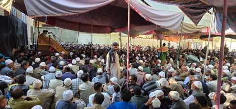 انجمنِ شرعی شیعیانِ جموں وکشمیر کے تحت شہادتِ امام صادق علیہ السّلام کی مناسبت سے عظیم الشان مجلسِ عزاء منعقد