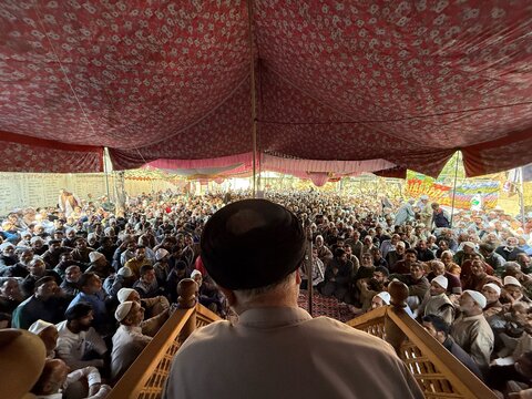 انجمنِ شرعی شیعیانِ جموں وکشمیر کے تحت شہادتِ امام صادق علیہ السّلام کی مناسبت سے عظیم الشان مجلسِ عزاء منعقد