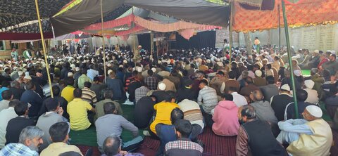 انجمنِ شرعی شیعیانِ جموں وکشمیر کے تحت شہادتِ امام صادق علیہ السّلام کی مناسبت سے عظیم الشان مجلسِ عزاء منعقد