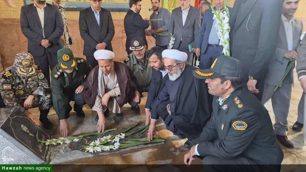 حضور رئیس سازمان قضائی نیروهای مسلح کشور در کبودراهنگ+عکس