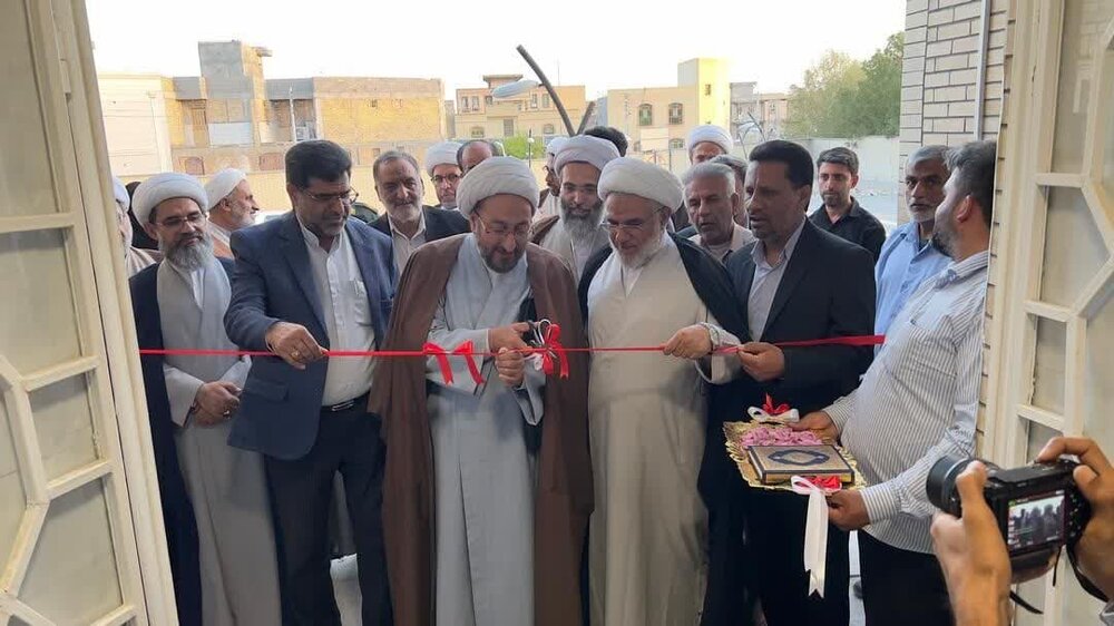 آیین افتتاحیه ساختمان جدید مدرسه علمیه نرجسیه(سلام الله علیها) رودان برگزار شد