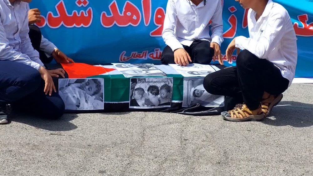 راهپیمایی مردم غیور زابل