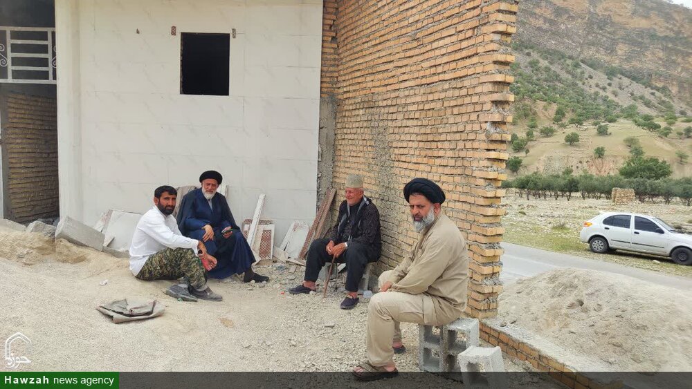 فعالیت گروه جهادی شهید پیش بین شهرستان صیدون در منطقه تنگ چویل