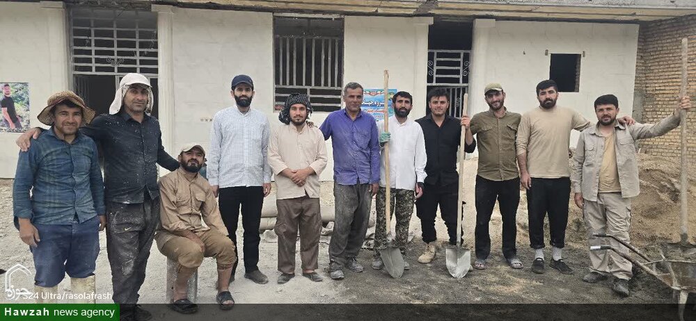 فعالیت گروه جهادی شهید پیش بین شهرستان صیدون در منطقه تنگ چویل