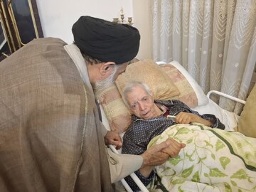 عیادت بیت آیت‌الله مدنی کاشانی از پزشک حاذق و مردمی+ تصاویر