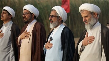 تصاویر/ حضور مسئول نمایندگی ولی فقیه در سپاه امام علی(ع) در یادمان دفاع مقدس