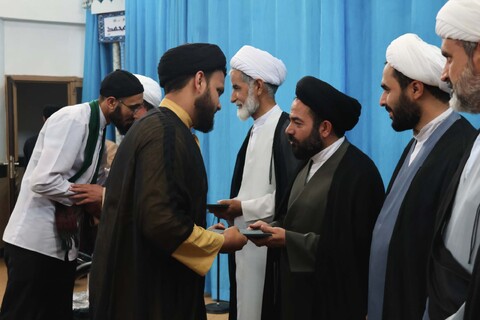 تجلیل و تقدیر از حائزین رتبه در فراخوان پژوهشی، المپیاد کشوری و فعالان فرهنگی حوزه علمیه بیرجند