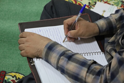 تصاویر/درس اخلاق طلاب مدرسه النبی (ص) بندرعباس