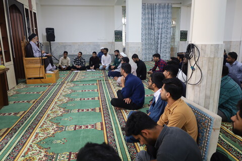 تصاویر/درس اخلاق طلاب مدرسه النبی (ص) بندرعباس