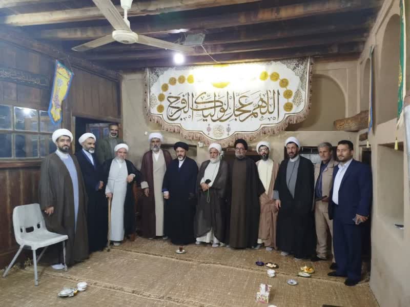 دیدار با یادگار بیت آیت‌الله کوهستانی، مسئول مدرسه علمیه کوهستان