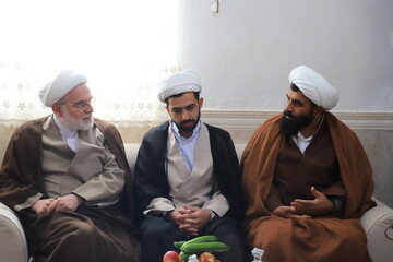 تصاویر/ تکریم و سرکشی نماینده ولی فقیه در کردستان از روحانیون بیجار