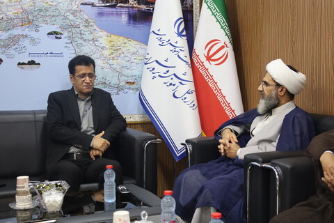 تصاویر/دیدار مدیر حوزه علمیه با مدیرکل آموزش و پرورش هرمزگان